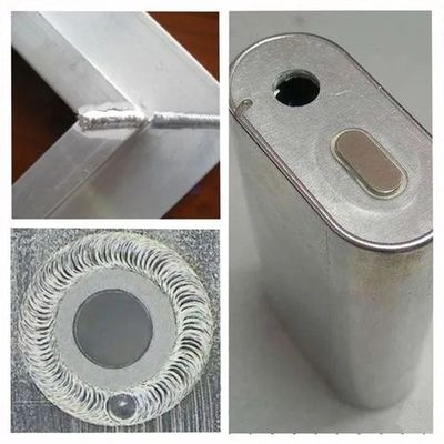 Metal SS 1000w 1500w 2000w Laser Welding Machine Purple Horn 3mm