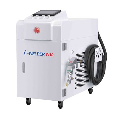 Purple Horn 3000W Handheld Fiber Laser Welding Machine For Metal Stainless Steel