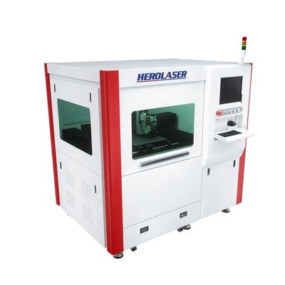 Custom Metal Non Metal CNC FIber Laser Cutters , Purple Horn Cutting Engraving Machine