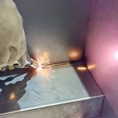 1500W Portable Handheld Manual Laser Welding Machine Purple Horn Equipment