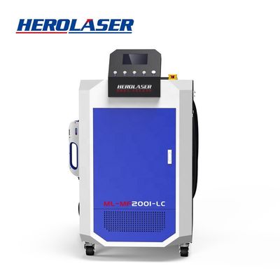 Handheld Laser Rust Cleaning Machine , 2000w Laser Rust Removal Machine Purple Horn